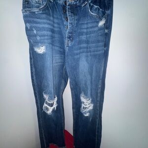 KanCan Dark Blue Denim Jeans